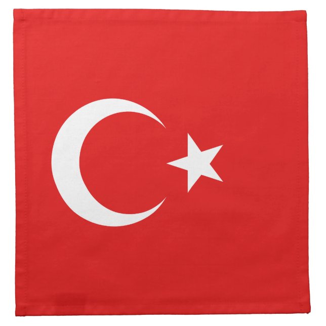 Turkey Flag Napkin (Front)