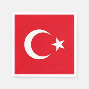 Turkey Flag Napkins
