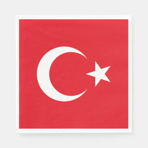 Turkey Flag Napkins