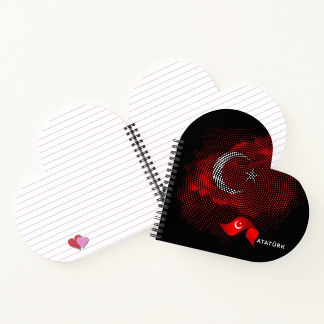 Turkey flag notebook (Inside)