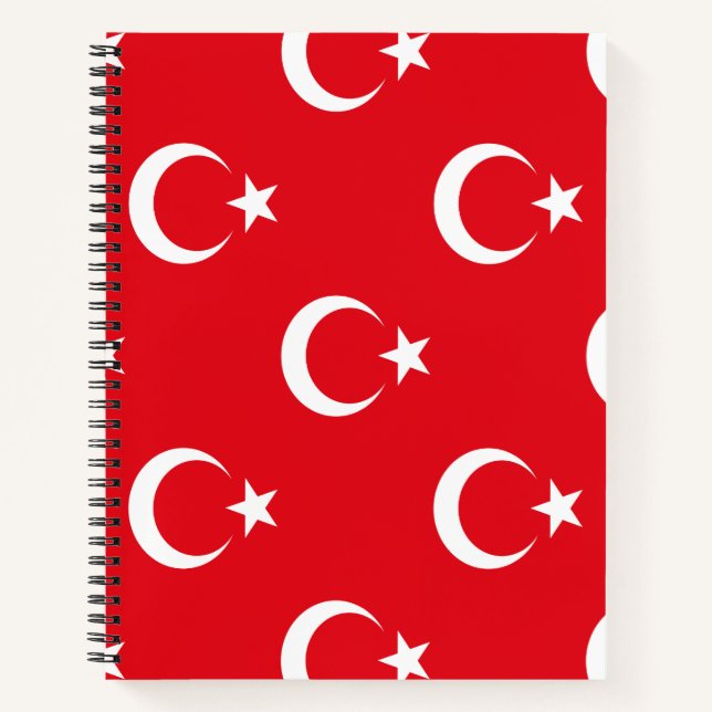 Turkey Flag Notebook (Front)