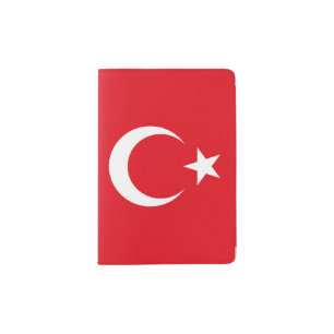 Turkey Flag Passport Holder