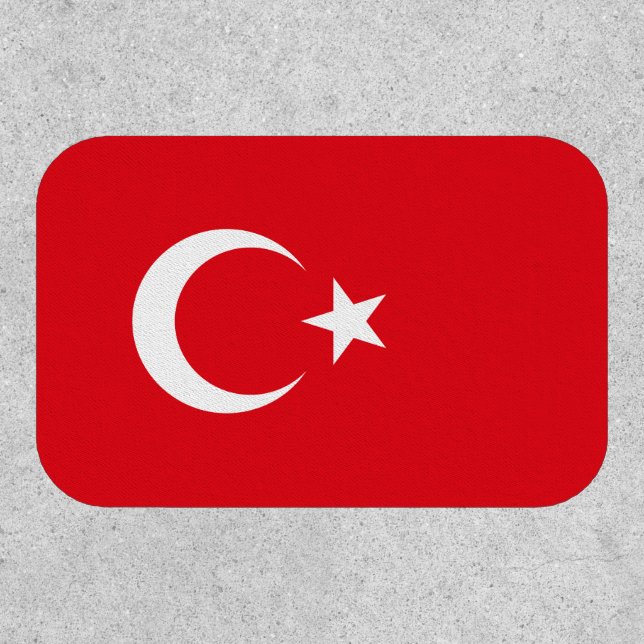 Turkey Flag Patch (Front)