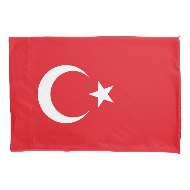 Turkey Flag Pillow Case (Front)
