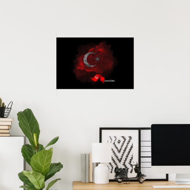 Turkey flag poster (Home Office)