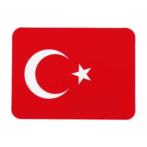 Turkey Flag Premium Magnet