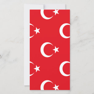 Turkey Flag Save The Date