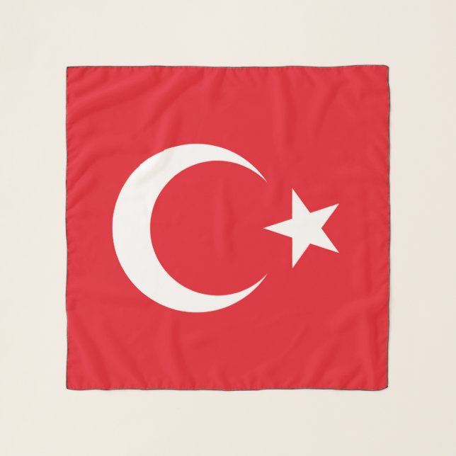 Turkey Flag Scarf (Front)
