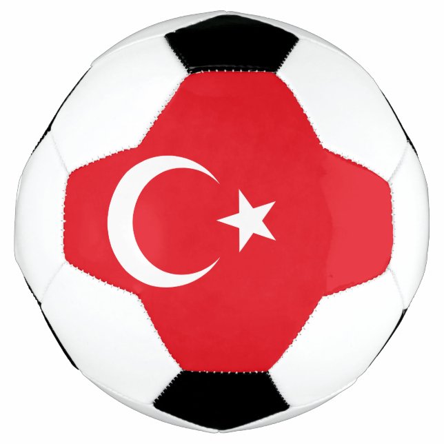 Turkey Flag Soccer Ball (Front)