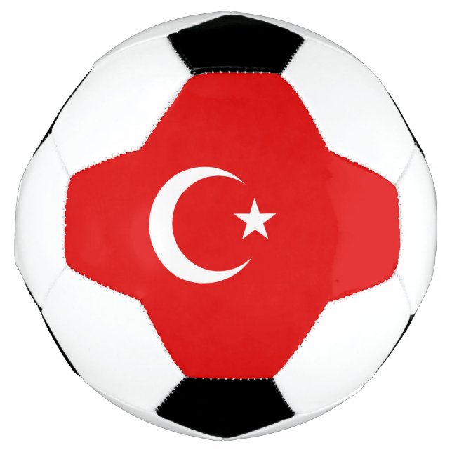 Turkey flag soccer ball (Front)