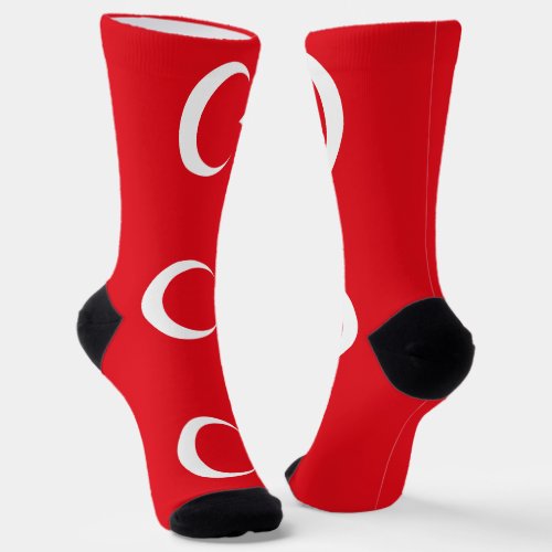 Turkey Flag Socks