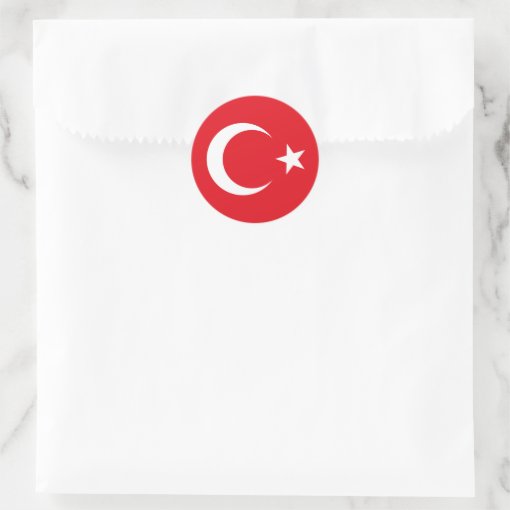 Turkey Flag Sticker Zazzle