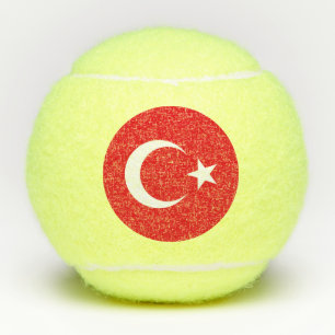 Turkey Flag Tennis Balls