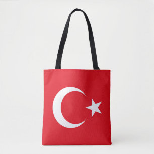 Turkey Flag Tote Bag