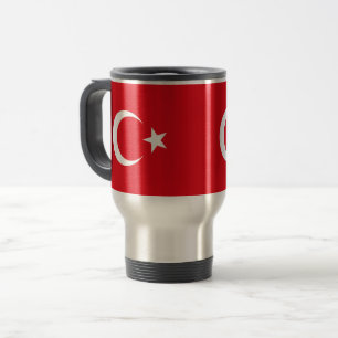 Turkey Flag Travel Mug