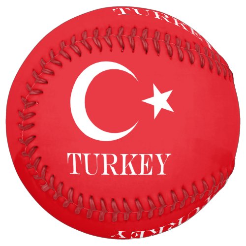 Turkey flag Turkish Softball