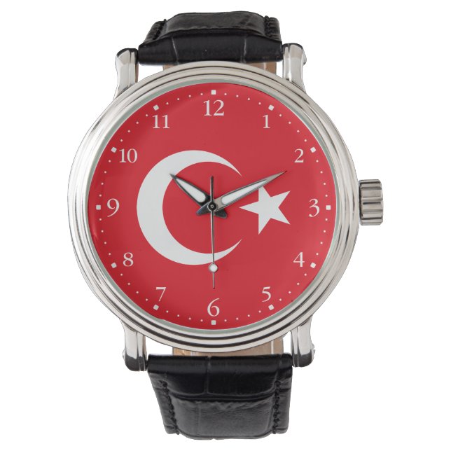 Turkey Flag Watch (Front)