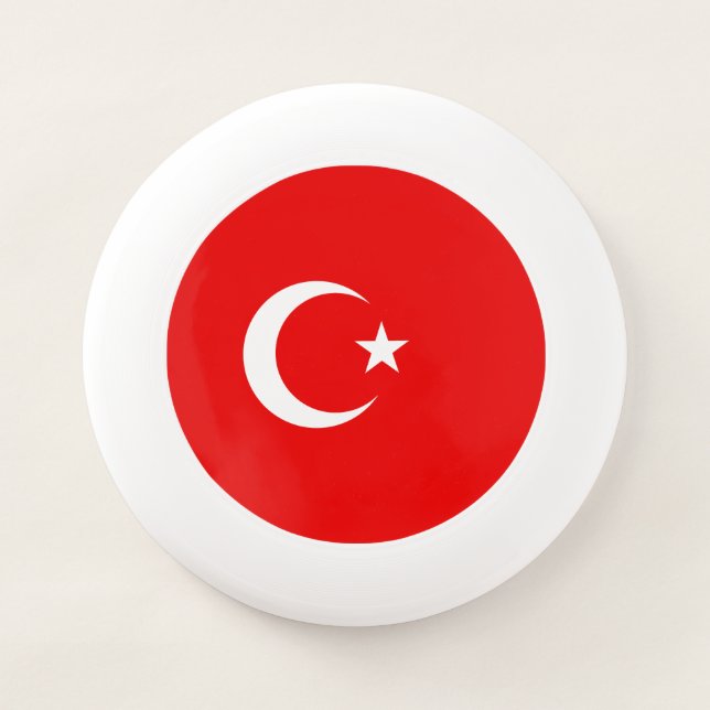 Turkey flag Wham-O frisbee (Front)