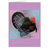 Turkey:  Floral Bronze Tom (Front)