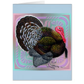 Turkey:  Floral Bronze Tom (Front)