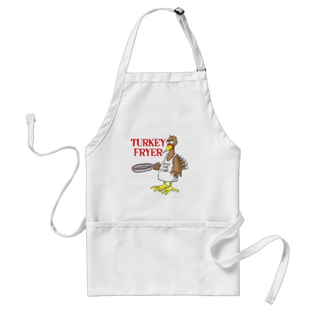 TURKEY FRYER ADULT APRON (Front)