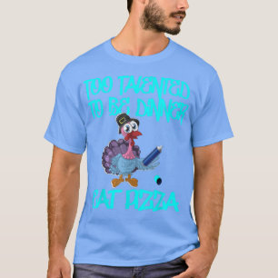 Turkey Funny Thanksgiving Vegan Vegetarian Men Wom T-Shirt