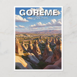 Turkey Goreme National Park Cappadocia Travel Postcard