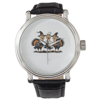 Turkey Halloween Boo, Thanksgiving Turkey, Spooky  Watch
