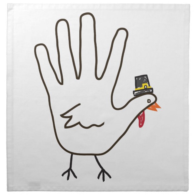 turkey hand napkin (Front)