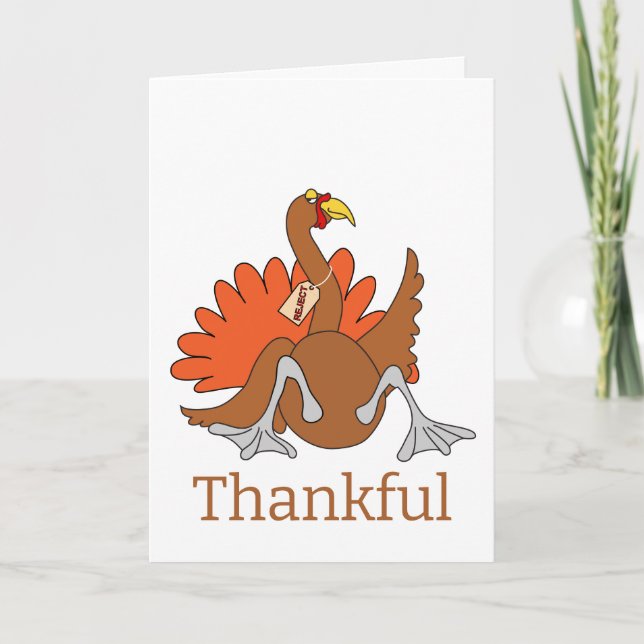Turkey Holiday Card (Front)