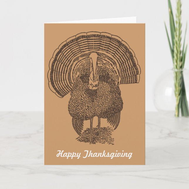 Turkey Holiday Card (Front)