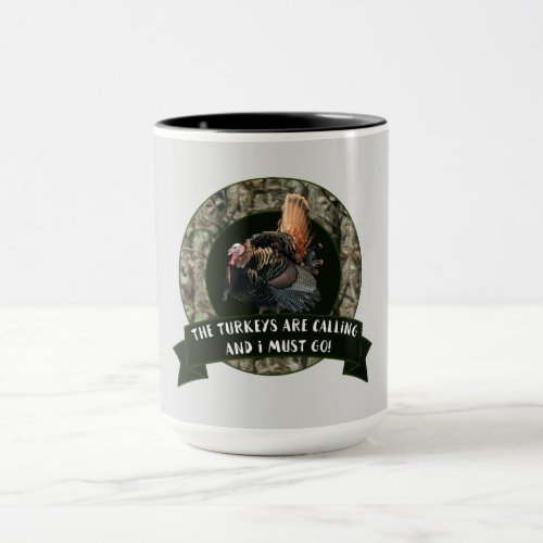 Turkey Hunting Camouflage Mug