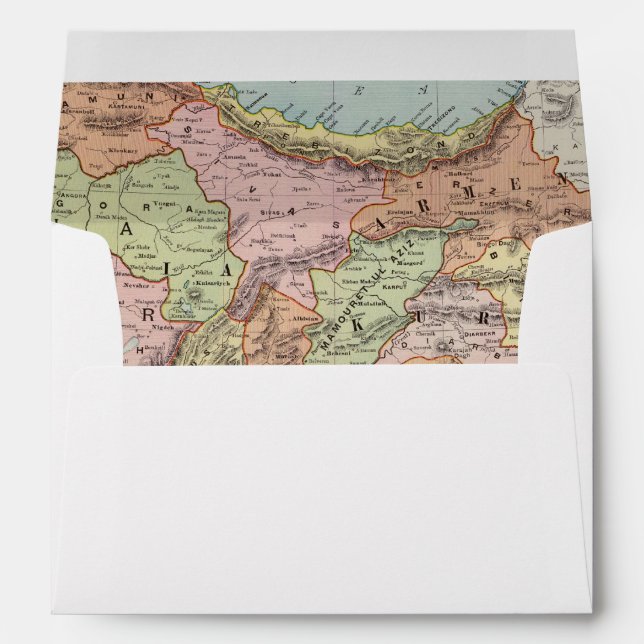 Turkey in Asia 6 Envelope (Back (Bottom))