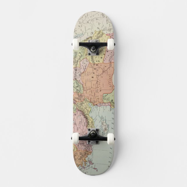 Turkey in Asia 6 Skateboard Deck (Front)