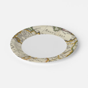 Turkey in Asia or Asia Minor Paper Plates