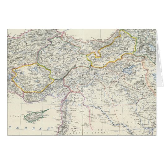 Turkey in Asia, Transcaucasia (Front Horizontal)