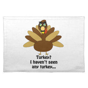 Turkey in Disguise Placemat