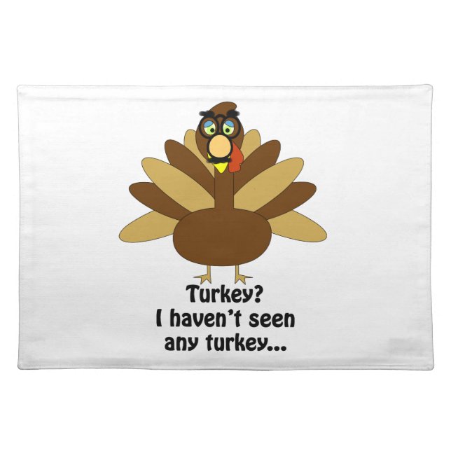 Turkey in Disguise Placemat (Front)