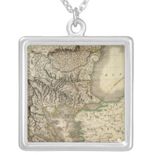 Turkey in Europe 7 Silver Plated Necklace