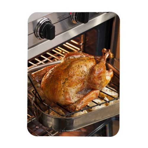 Turkey in oven magnet