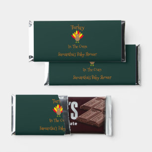 Turkey In The Oven Hershey Bar Favors