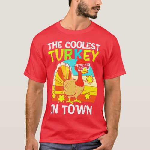 Turkey In Town  1  T_Shirt