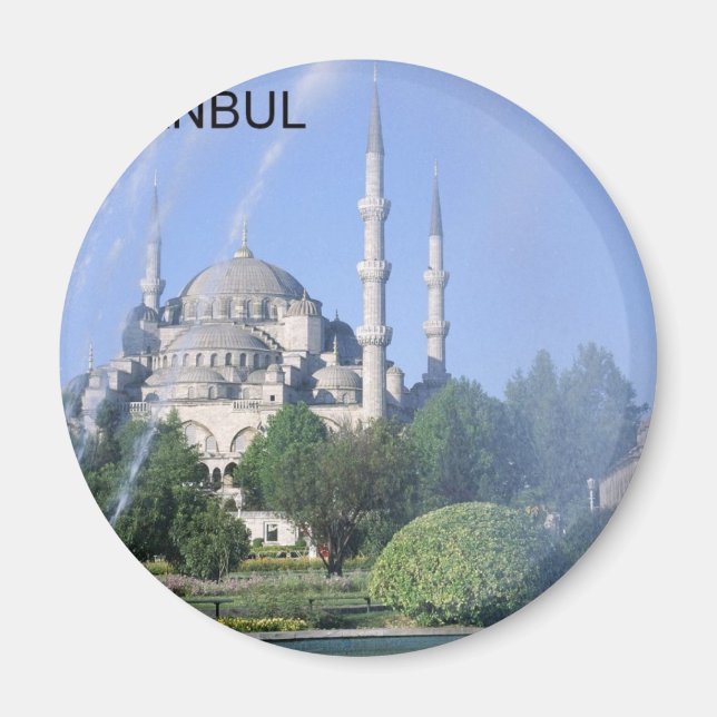 Turkey Istanbul Blue Mosque (St.K) Magnet (Front)