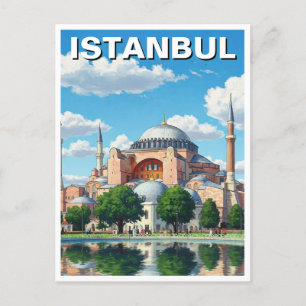 Turkey Istanbul Hagia Sophia Postcard