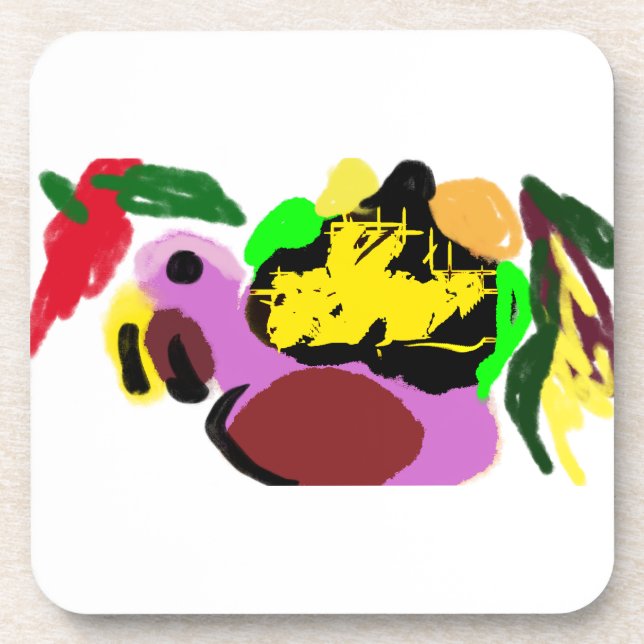 Turkey joy beverage coaster (Front)