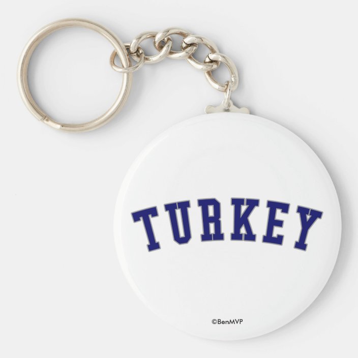 Turkey Key Chain