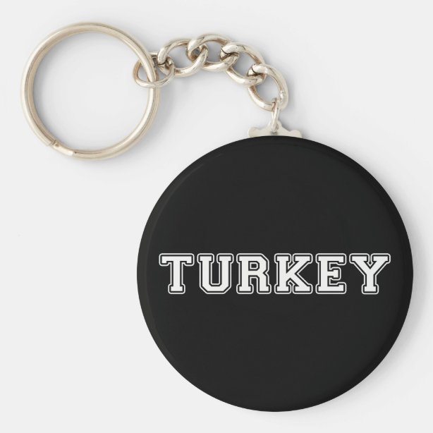 Turkey Flag Keychains No Minimum Quantity Zazzle