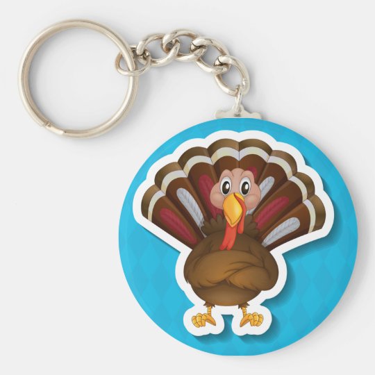Turkey Keychain