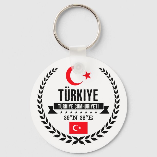 Turkey Keychain (Front)