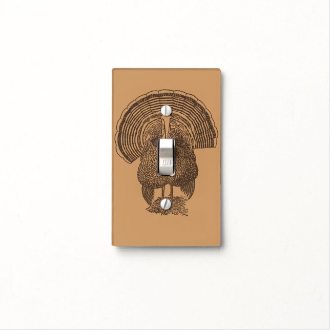 Turkey Light Switch Cover (In Situ)